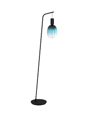 Eglo Black Cranley Steel Floor Lamp - Image 2 of 3