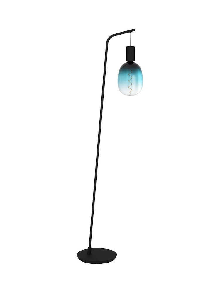 Eglo Black Cranley Steel Floor Lamp - Image 2 of 3