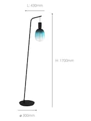 Eglo Black Cranley Steel Floor Lamp - Image 3 of 3