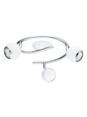 Eglo White Bimeda LED and Chrome Ceiling Light - Image 2 of 3