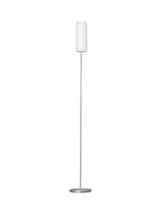 Eglo White Troy 3 Nickel and Matte Floor Lamp - Image 3 of 5