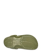 Зеленый хаки - Crocs классические сабо для взрослых - Изображение 2 из 9