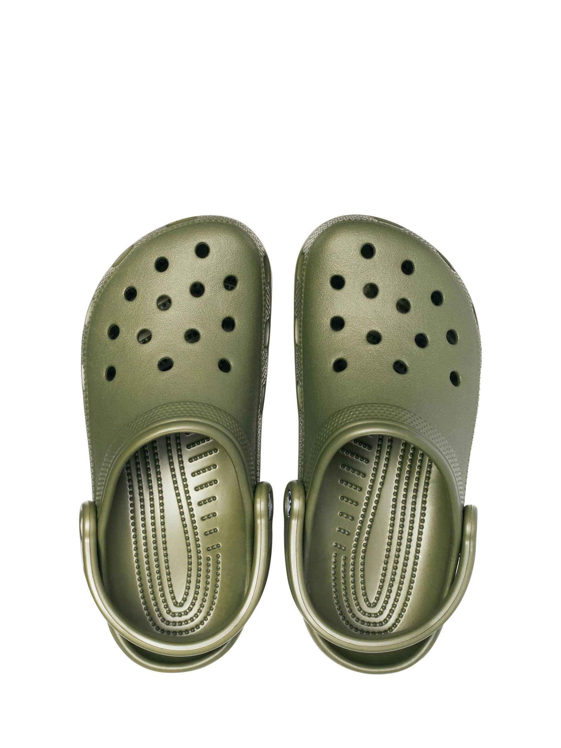 Buy Crocs Khaki Green Adults Classic Clogs from the Next UK online shop