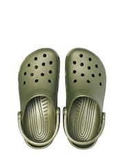 Зеленый хаки - Crocs классические сабо для взрослых - Изображение 5 из 9