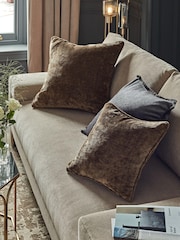 Green 59 x 59cm Camilla Chenille Cushion - Image 2 of 5