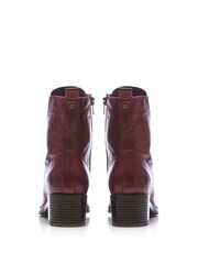 Moda in Pelle Bezzie Lace-Up Leather Ankle Boots - Image 3 of 4