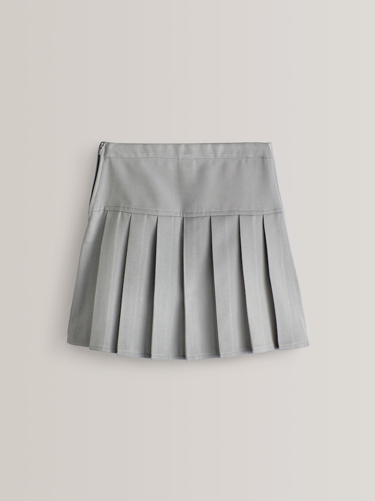 Gris clair - Jupes à plis 2 Pack (3-16ans) - Image 3 of 4