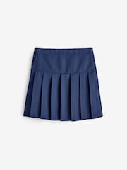 Royal Blue Regular Waist Pleated School Skirts 2 Pack (3-16yrs) - Image 2 of 4
