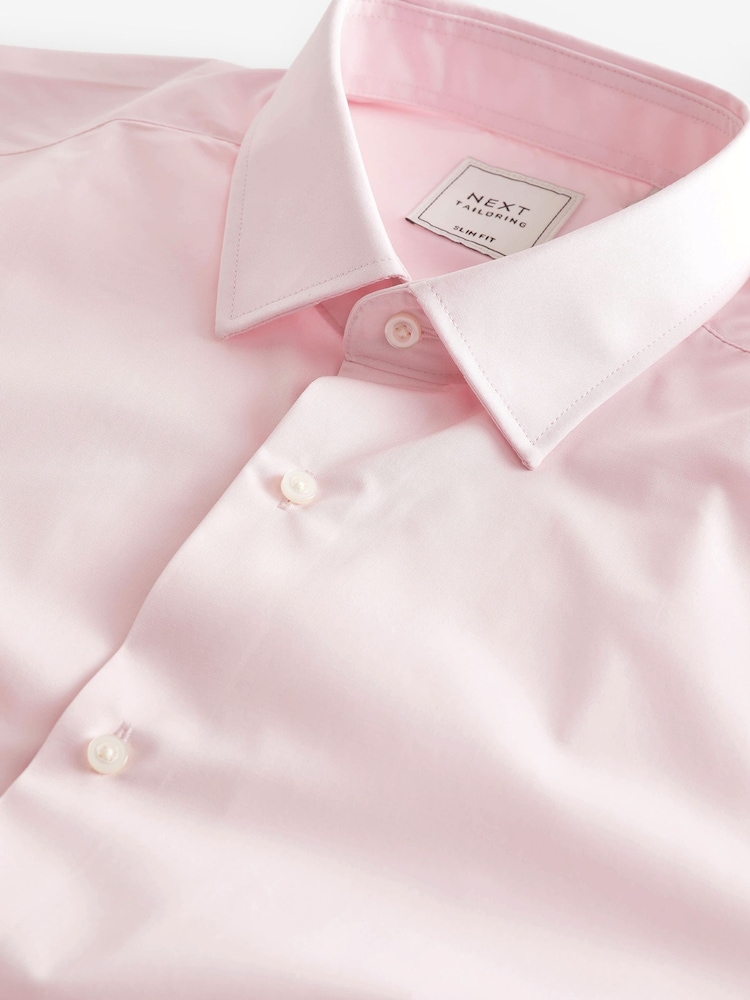 Rose - Slim Fit (Slim Fit) - Easy Care - Chemise intelligente à double poignet - Image 6 of 7
