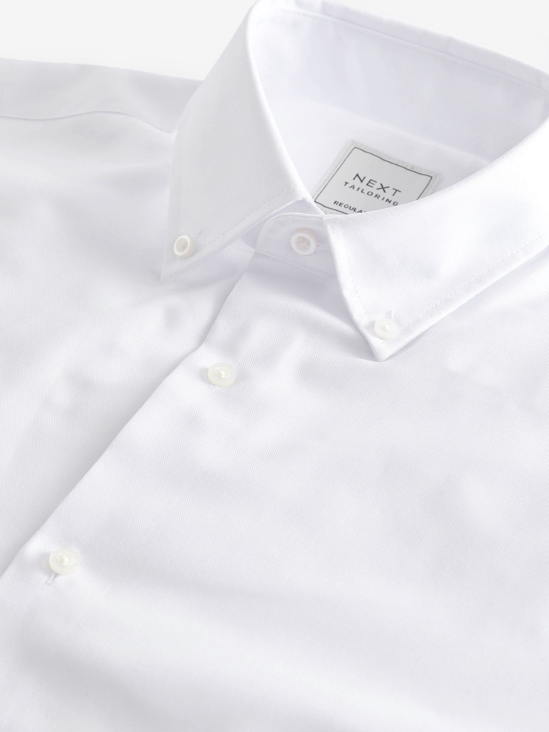 Buy White Regular Fit Double Cuff Easy Care Oxford Shirt Buy White Regular Fit Double Cuff Easy Care Oxford Shirt