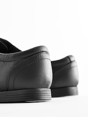 Schwarz - Schnürschuhe aus Leder für die Schule - Bild 6 von 6
