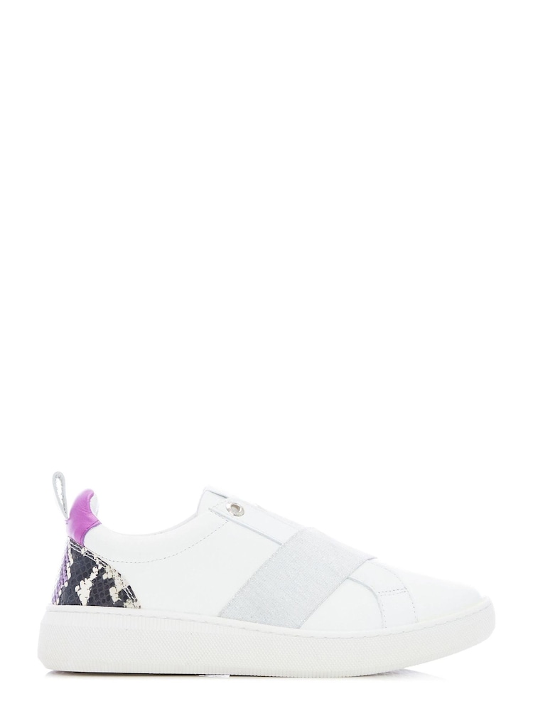 Moda in Pelle Brayla Elastic Slip On Trainers - Image 1 of 4