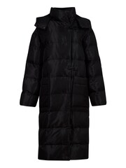 AllSaints Black Allana Puffer Coat - Image 9 of 9