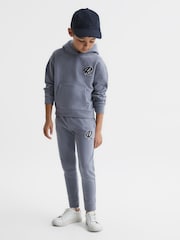أزرق Ashley - بنطلون رياضي قماش مصبوغ بشعار Toby من Reiss - صورة 1 من 6