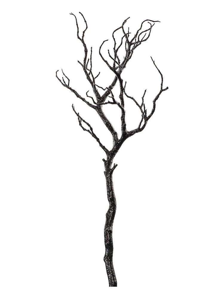 Gallery Home Set of 2 Black Hazel Sparkly Branch - Image 3 of 3