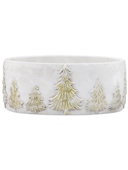 Gallery Home White/Gold Forest Planter - Image 1 of 2
