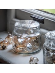 Gallery Home Set of 12 Gold Lustre Decorations In A Jar - Image 1 of 3