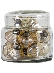 Gallery Home Set of 12 Gold Lustre Decorations In A Jar - Image 3 of 3