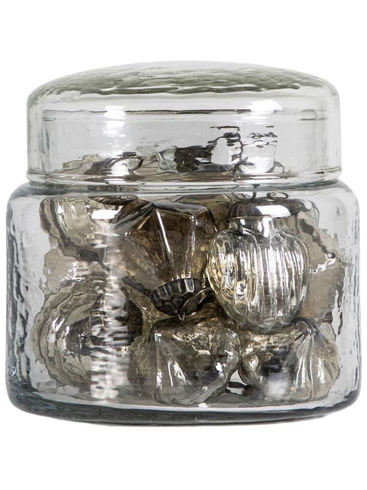 Gallery Home Set of 12 Brown Lustre Decorations In A Jar - Image 3 of 3