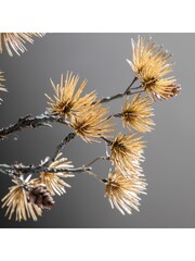 Gallery Home Set of 3 Gold/Brown Artificial Cedar Pine Sprays - Image 3 of 6