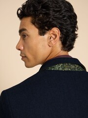 White Stuff Blue Heath Regular Fit Blazer - Image 4 of 6