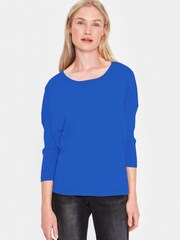 Saint Tropez Blue Mila Round Neck Pullover - Image 1 of 6