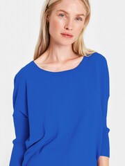 Saint Tropez Blue Mila Round Neck Pullover - Image 4 of 6