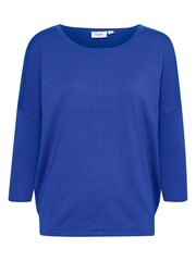 Saint Tropez Blue Mila Round Neck Pullover - Image 5 of 6