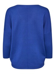 Saint Tropez Blue Mila Round Neck Pullover - Image 6 of 6