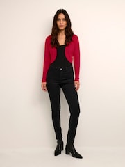 Kaffe Slim Fit Kaastrid Bolero Long Sleeves Cardigan - Image 3 of 5