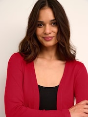 Kaffe Slim Fit Kaastrid Bolero Long Sleeves Cardigan - Image 4 of 5