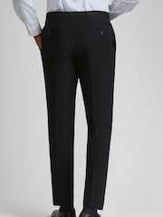 Ted Baker Black Tuxedo Slim Trousers - Image 2 of 4