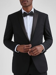 Ted Baker Black Tuxedo Slim Jacket - Image 1 of 6