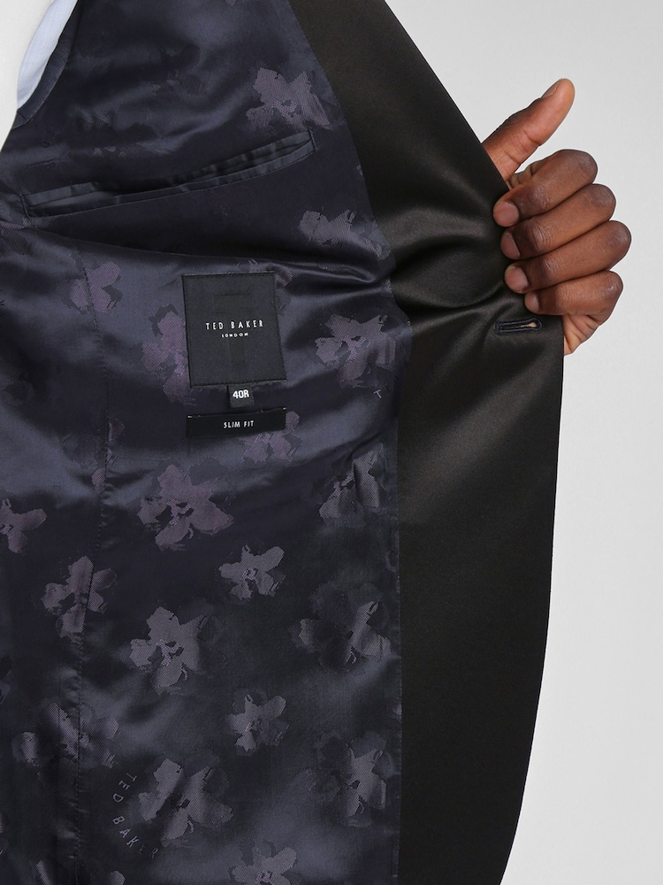 Ted Baker Black Tuxedo Slim Jacket - Image 6 of 6
