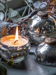 Gallery Home Set of 2 Silver Votives - Image 2 of 3