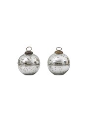 Gallery Home Set of 2 Silver Votives - Image 3 of 3