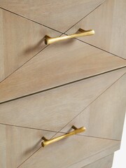 Natural Atlas Solid Mango Bedside Table - Image 4 of 8