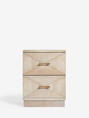 Natural Atlas Solid Mango Bedside Table - Image 5 of 8