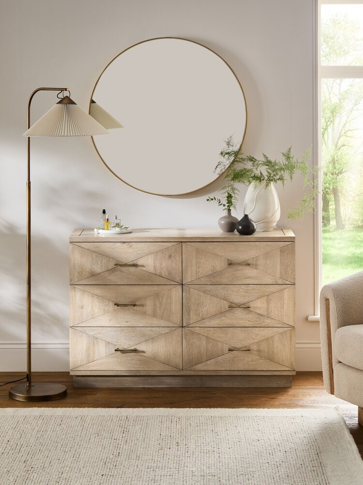 Natural Atlas Solid Mango Chest of Drawers - Image 1 of 9