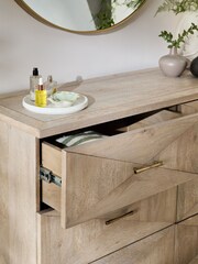 Natural Atlas Solid Mango Chest of Drawers - Image 7 of 9