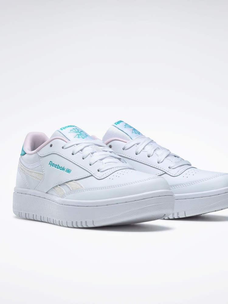 Reebok Club C Double White Trainers - Image 2 of 5