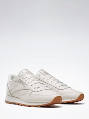 Reebok Classic Leather White Trainers - Image 2 of 4