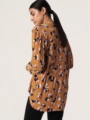 Soaked in Luxury Yellow Zaya Long Sleeve Floral Blouse - Image 2 of 6