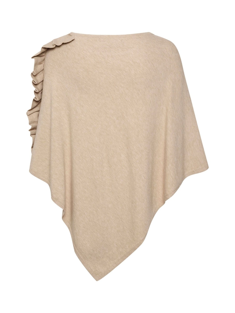 Cream Yellow Odette Poncho - Image 5 of 5 Cream Yellow Odette Poncho - Image 5 of 5