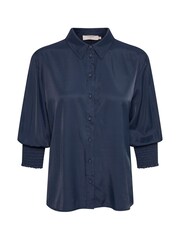 Cream Blue Nola 3/4 Sleeve Shirt - Image 5 of 6