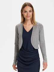 Kaffe Slim Fit Kaastrid Bolero Long Sleeves Cardigan - Image 3 of 7