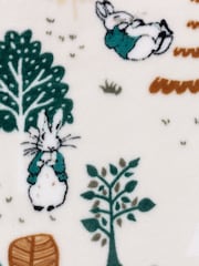 Peter Rabbit™ Natural Teddy Scandi Woods Fleece Throw - Image 2 of 4