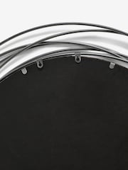 Silver Contemporary Wire 91x91cm Wall Mirror - Image 6 of 6