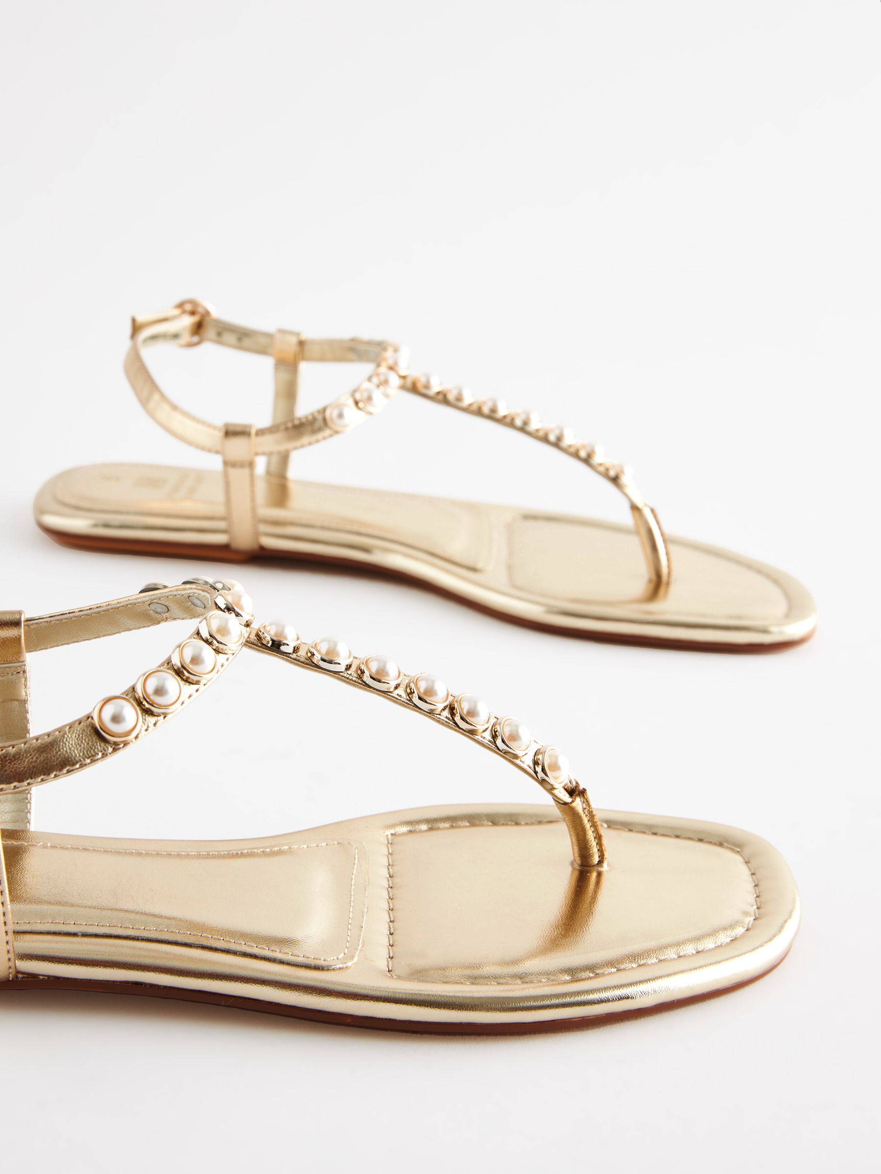 Sandale perle new arrivals