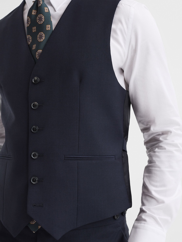 Reiss - Hope - Modern-fit reisherenvest - Image 4 of 6